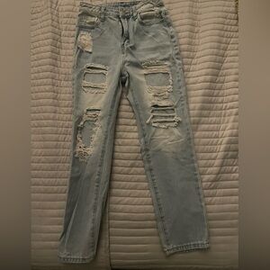 SHEIN Girls distressed Jeans